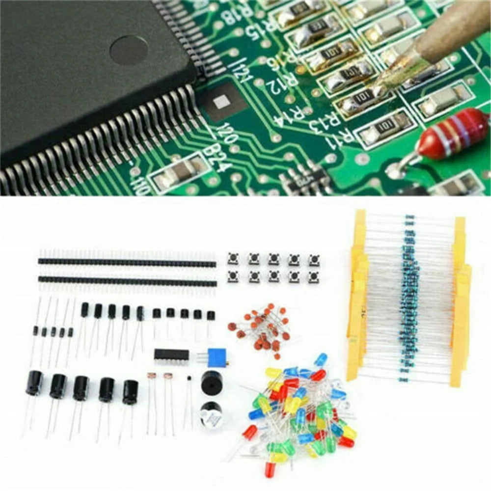 Electronic Components Kit with Precision Resistor J569193