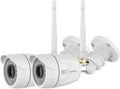1080P Wireless WiFi Outdoor Security Camera 2 Pack I9483