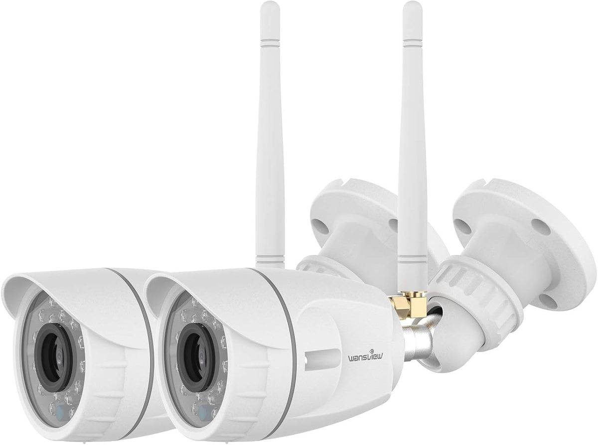 1080P Wireless WiFi Outdoor Security Camera 2 Pack I9483
