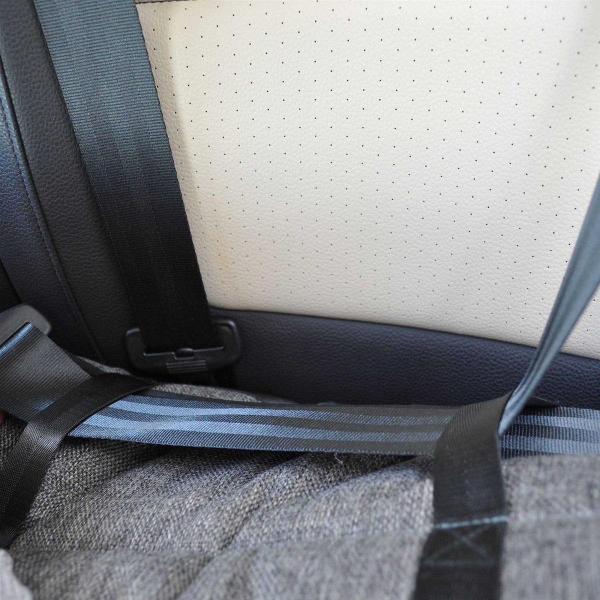 Memory Foam Dog Car Bed Gray U873