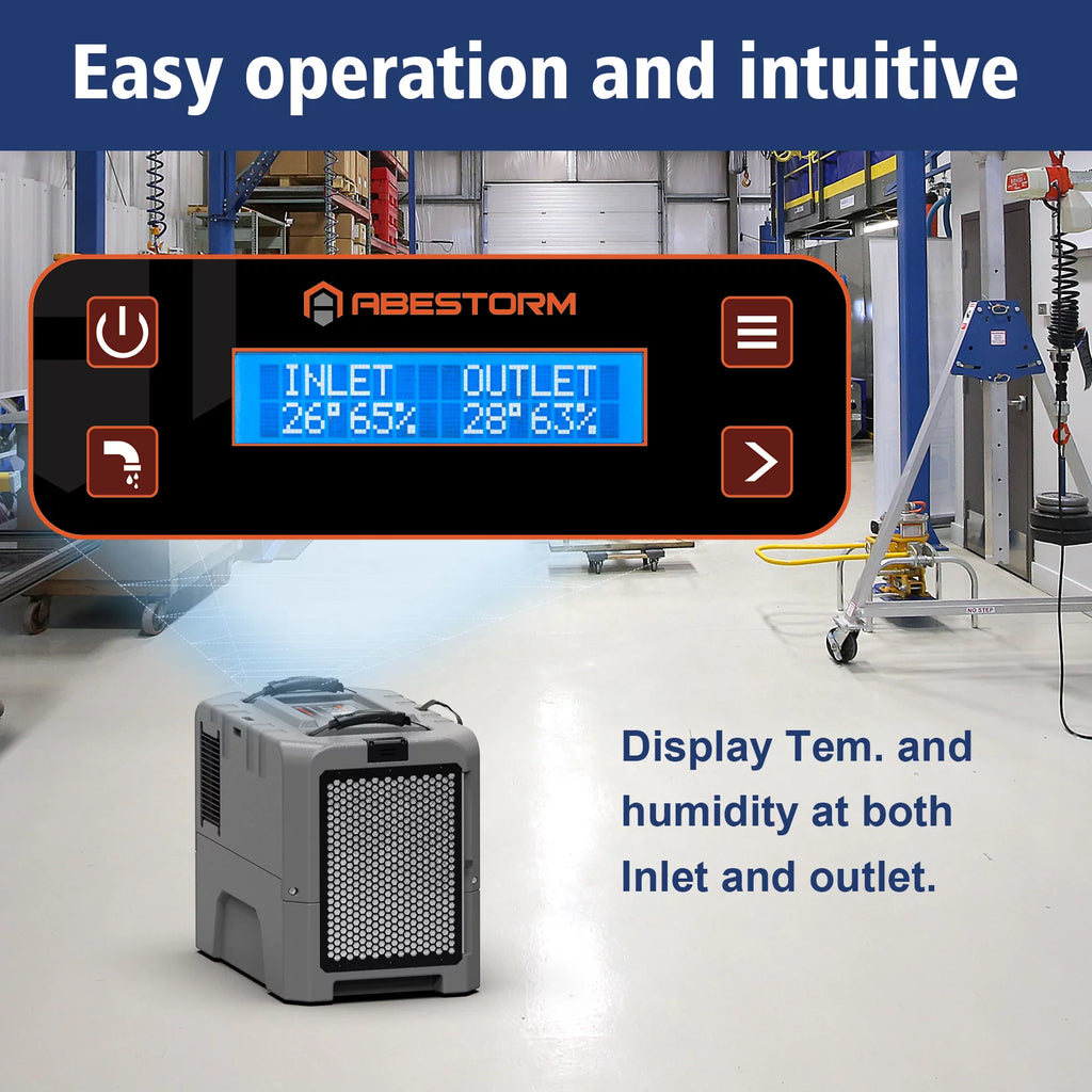180 PPD Commercial Dehumidifiers with Pump J186