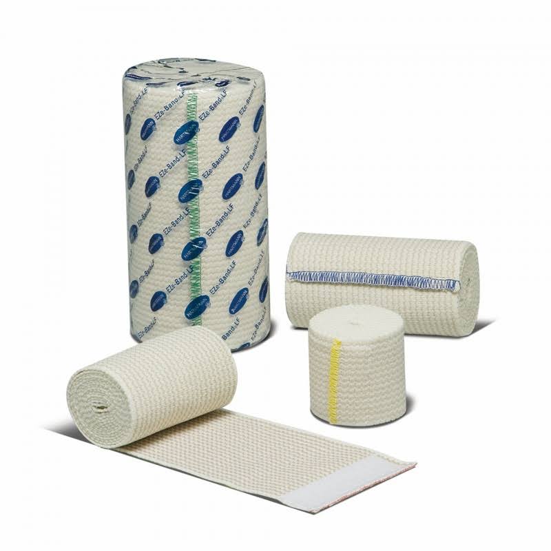 Beige Double Hook and Loop Closure Elastic Bandage 2 inch x 5 Yard S9866
