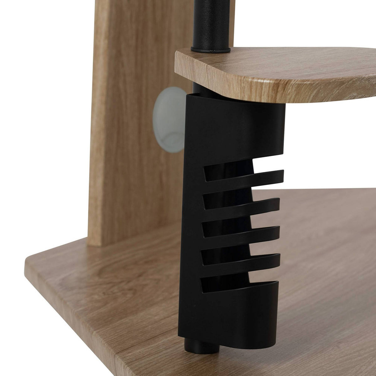 Arch Corner Computer Desk with Hutch / Tower V304888