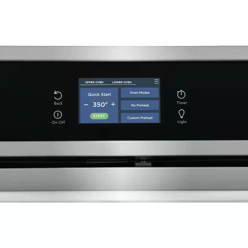 30 in. Double Electric Built-In Wall Oven in Stainless Steel with Air Fry K380