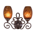 2 Light Antique Copper Bath T78671