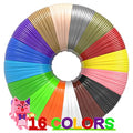 16-Color 320ft PLA 3D Pen Filament Refills 1.75mm M273126