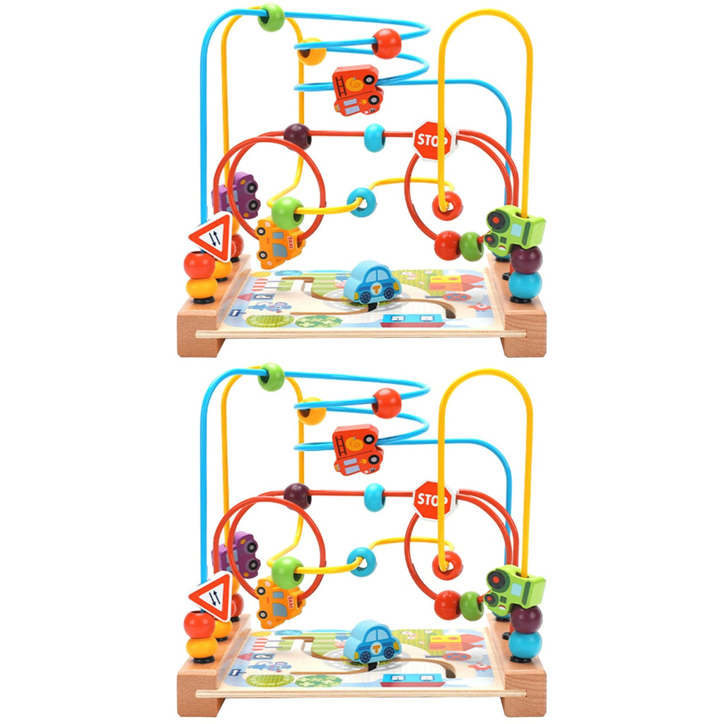 Wooden Bead Maze Toy M193593