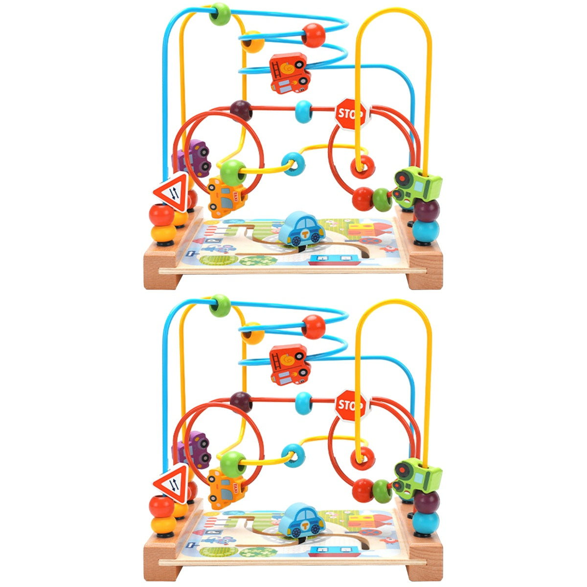 Wooden Bead Maze Toy M193593
