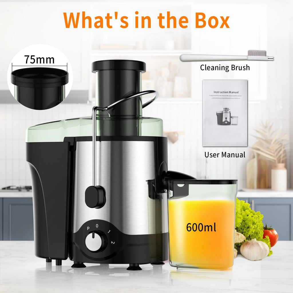 600W Centrifugal Juicer with 3" Feed Chute K28982