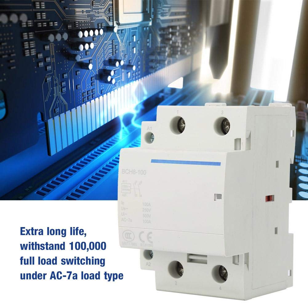 AC Contactor 100A 2 Pole Modular Contactor W2851