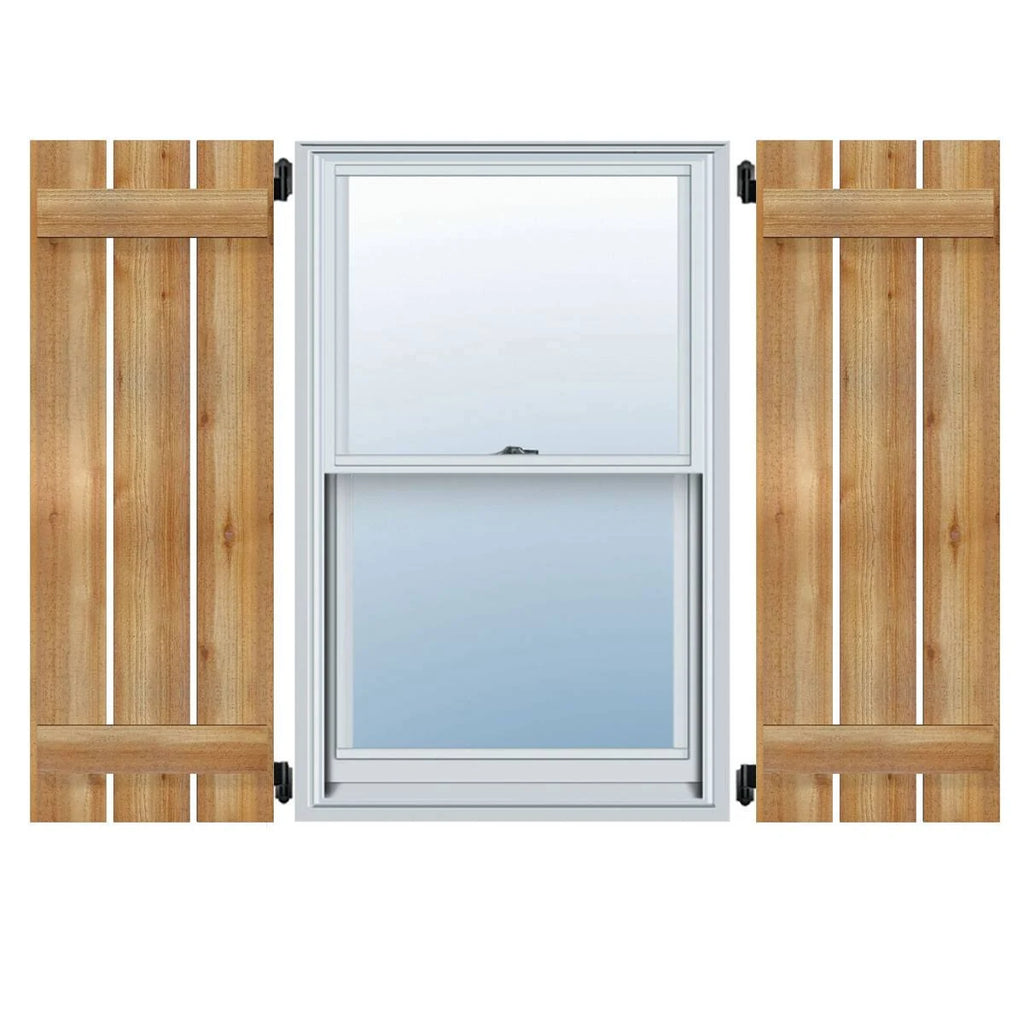 Rough Sawn Board-n-Batten Shutters P17525