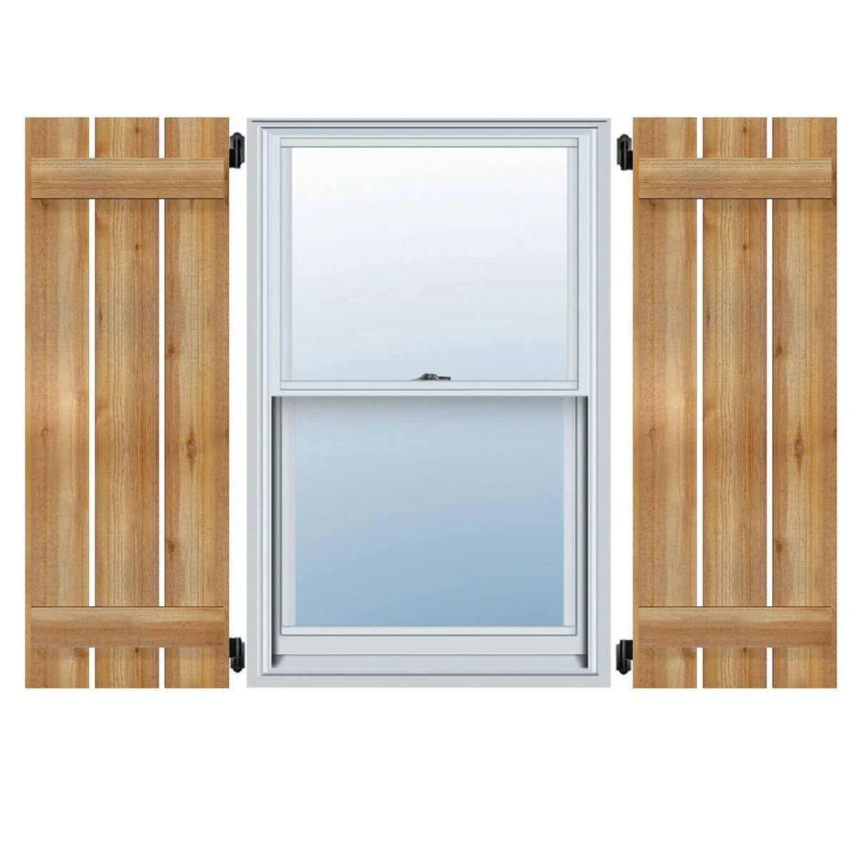 Rough Sawn Board-n-Batten Shutters P17525