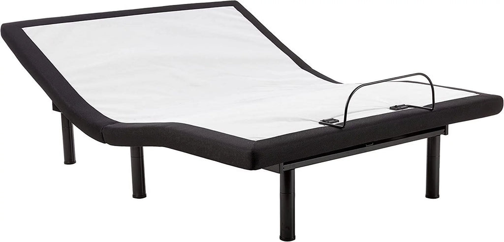 Adjustable Queen Bed with USB Ports in Black S424