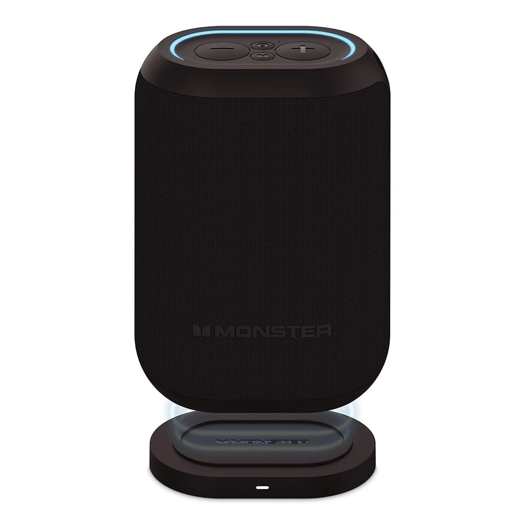 Waterproof Portable Bluetooth Speaker with Wireless Charging Base O85236