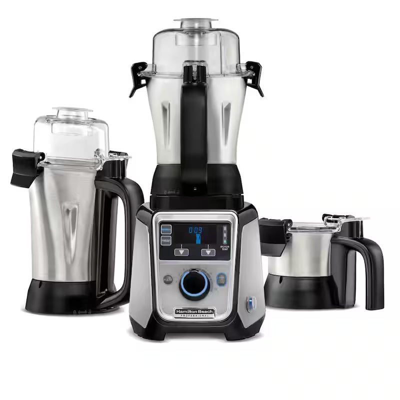 13-Speed Stainless Steel Countertop Blender with 3 Jars J674354