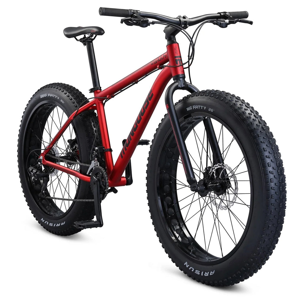 Red 26-Inch 16 Speeds Fat Tire Mountain Bike P2707