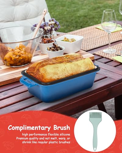 Cast Iron Loaf Pan with Lid 2 Piece Set O618