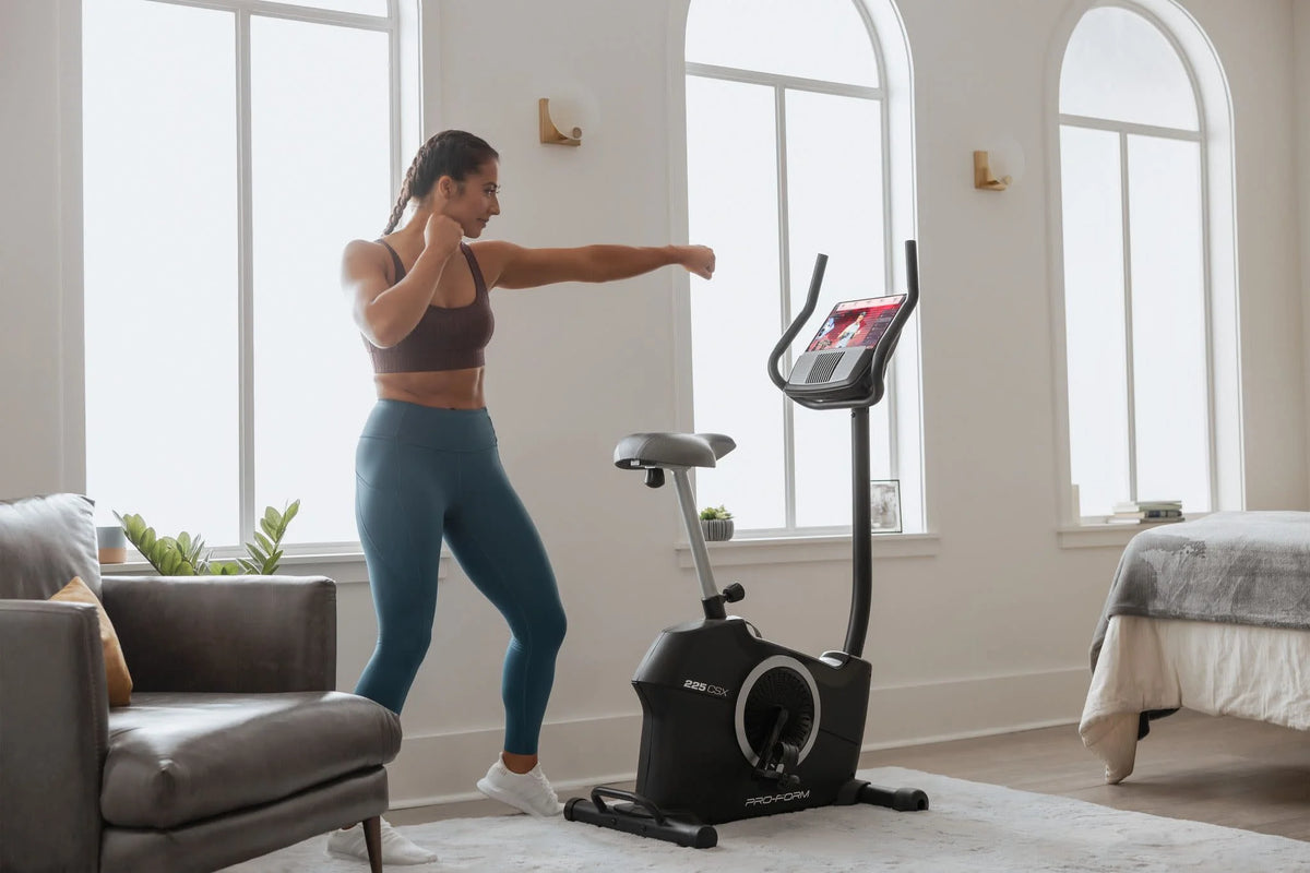 Recumbent Exercise Bike with Display and Tablet Holder Y1636
