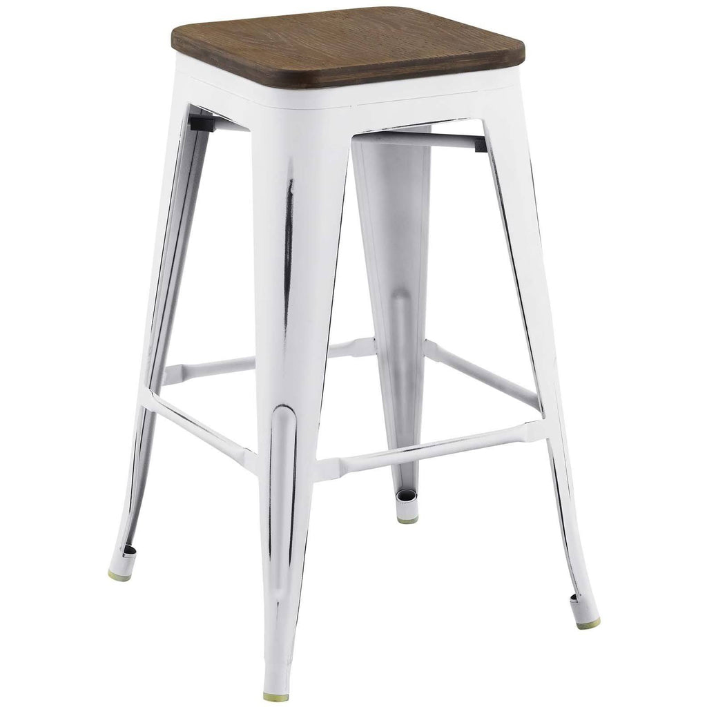 Brown Promenade Counter Stool Set of 2 Y405