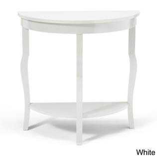 Blue Half Moon Console Table Z908736
