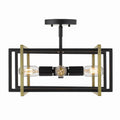 Semi Flush Black I725