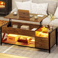Lift Top Coffee Table with 2 Storage Drawers C898217