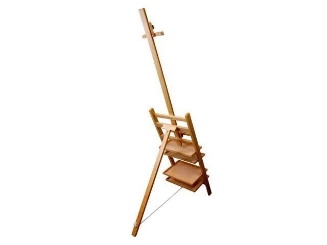 Wooden Studio Easel with 4 Removable Shelves E10935
