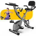 Folding Indoor Cycling Bike 330LB Capacity Magnetic Resistance G3176