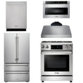 30 In. Gas Range, Range Hood, Microwave Drawer, Refrigerator, Dishwasher U26680