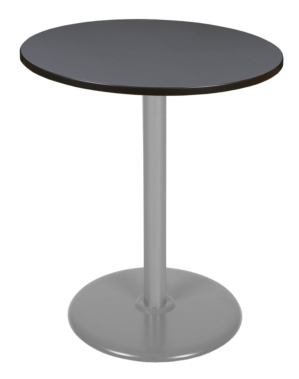 Grey Round Platter Base Table T317