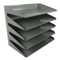 Grey 5 Tier Letter Rack V888